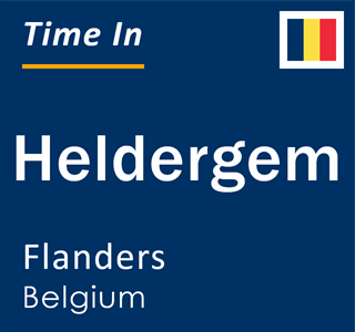 Current local time in Heldergem, Flanders, Belgium