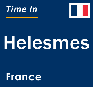 Current local time in Helesmes, France