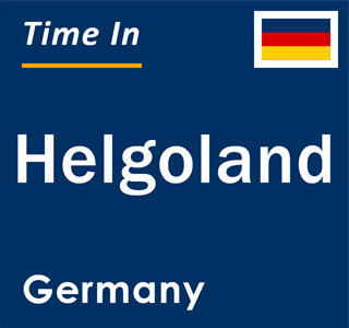 Current local time in Helgoland, Germany