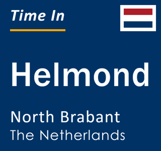 Current time in Helmond, North Brabant, Netherlands