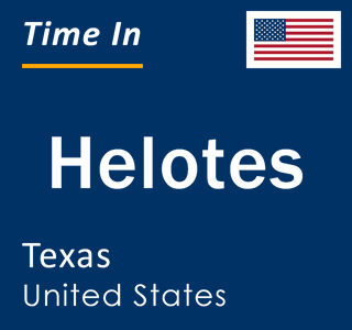 Current local time in Helotes, Texas, United States