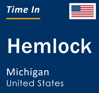 Current local time in Hemlock, Michigan, United States