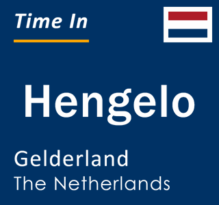 Current local time in Hengelo, Gelderland, The Netherlands