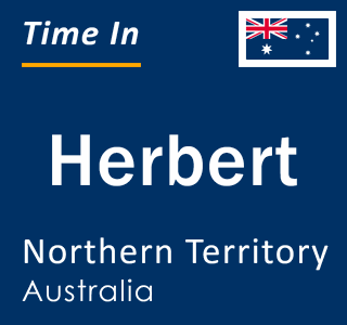 Current local time in Herbert, Northern Territory, Australia