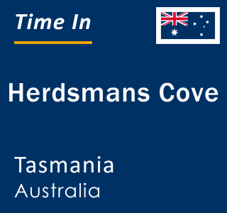 Current local time in Herdsmans Cove, Tasmania, Australia