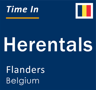 Current local time in Herentals, Flanders, Belgium
