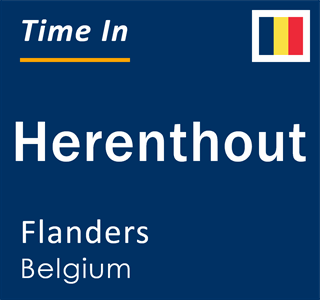 Current local time in Herenthout, Flanders, Belgium