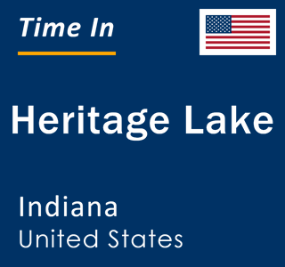 Current local time in Heritage Lake, Indiana, United States