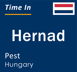 Current local time in Hernad, Pest, Hungary