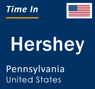 Current local time in Hershey, Pennsylvania, United States