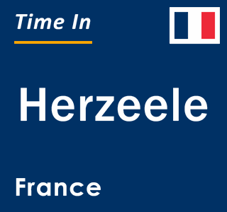 Current local time in Herzeele, France