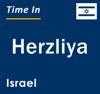 Current local time in Herzliya, Israel