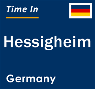 Current local time in Hessigheim, Germany