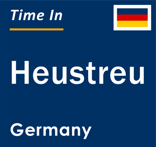 Current local time in Heustreu, Germany