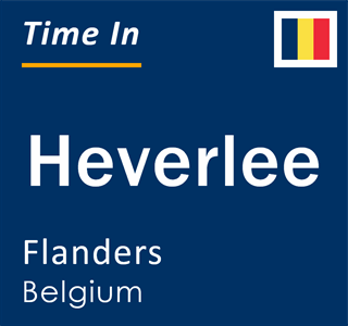 Current local time in Heverlee, Flanders, Belgium