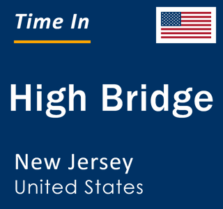 Current local time in High Bridge, New Jersey, United States