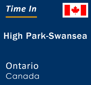 Current local time in High Park-Swansea, Ontario, Canada