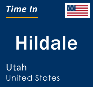 Current local time in Hildale, Utah, United States