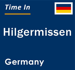 Current local time in Hilgermissen, Germany