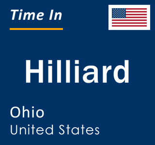 Current local time in Hilliard, Ohio, United States