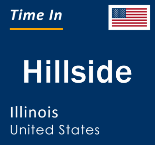 Current local time in Hillside, Illinois, United States