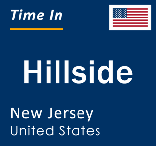 Current local time in Hillside, New Jersey, United States