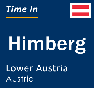 Current local time in Himberg, Lower Austria, Austria