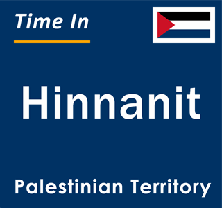 Current local time in Hinnanit, Palestinian Territory