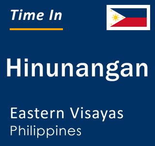 Current local time in Hinunangan, Eastern Visayas, Philippines