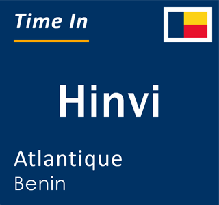 Current time in Hinvi, Atlantique, Benin