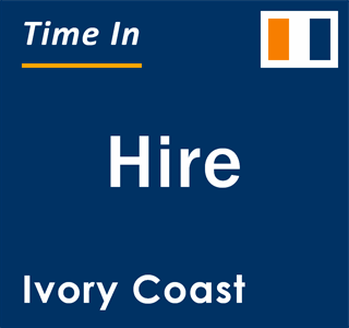 Current local time in Hire, Ivory Coast