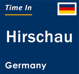 Current local time in Hirschau, Germany