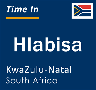 Current local time in Hlabisa, KwaZulu-Natal, South Africa