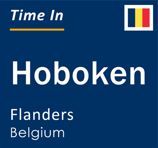 Current local time in Hoboken, Flanders, Belgium