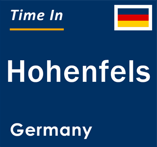 Current local time in Hohenfels, Germany