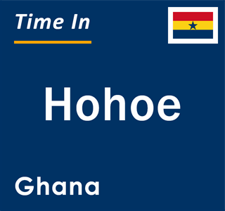 Current local time in Hohoe, Ghana