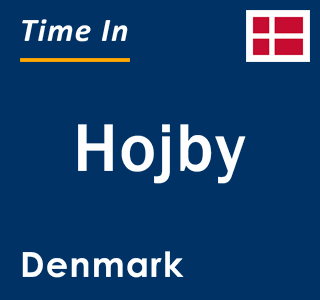 Current local time in Hojby, Denmark