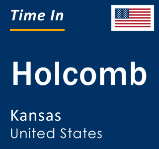 Current local time in Holcomb, Kansas, United States