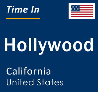 Current local time in Hollywood, California, United States