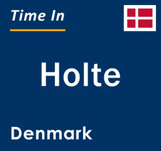 Current local time in Holte, Denmark