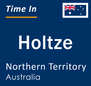 Current local time in Holtze, Northern Territory, Australia
