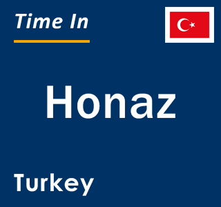 Current local time in Honaz, Turkey