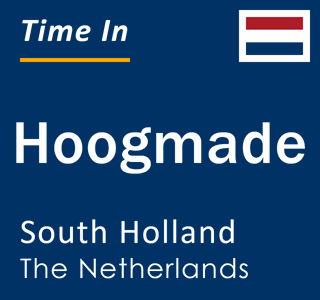 Current local time in Hoogmade, South Holland, The Netherlands