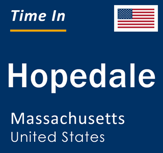 Current local time in Hopedale, Massachusetts, United States