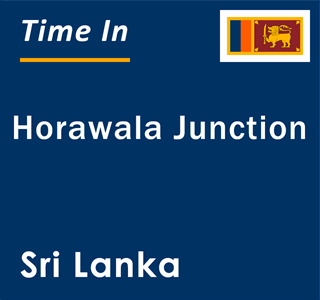 Current local time in Horawala Junction, Sri Lanka