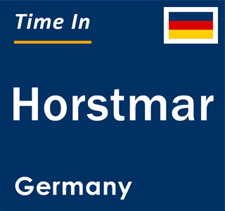 Current local time in Horstmar, Germany