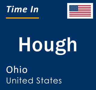 Current local time in Hough, Ohio, United States