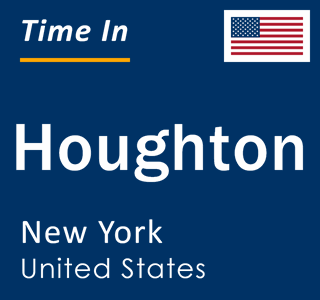 Current local time in Houghton, New York, United States