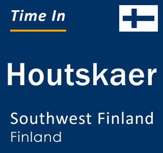 Current local time in Houtskaer, Southwest Finland, Finland