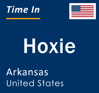 Current local time in Hoxie, Arkansas, United States